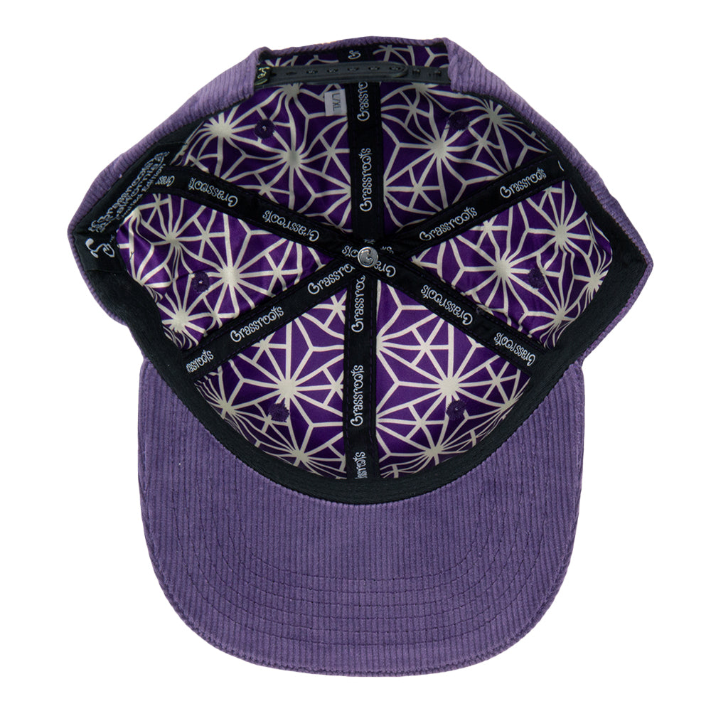 Grassroots Royal Roots Corduroy Snapback Hat
