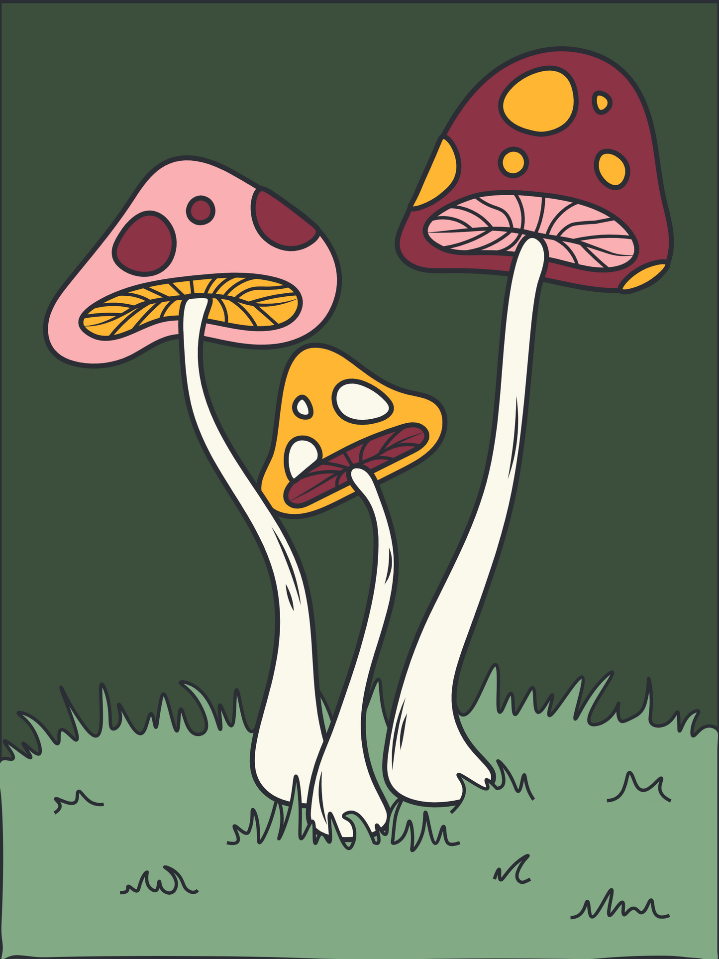Velcro Label - SHROOMS