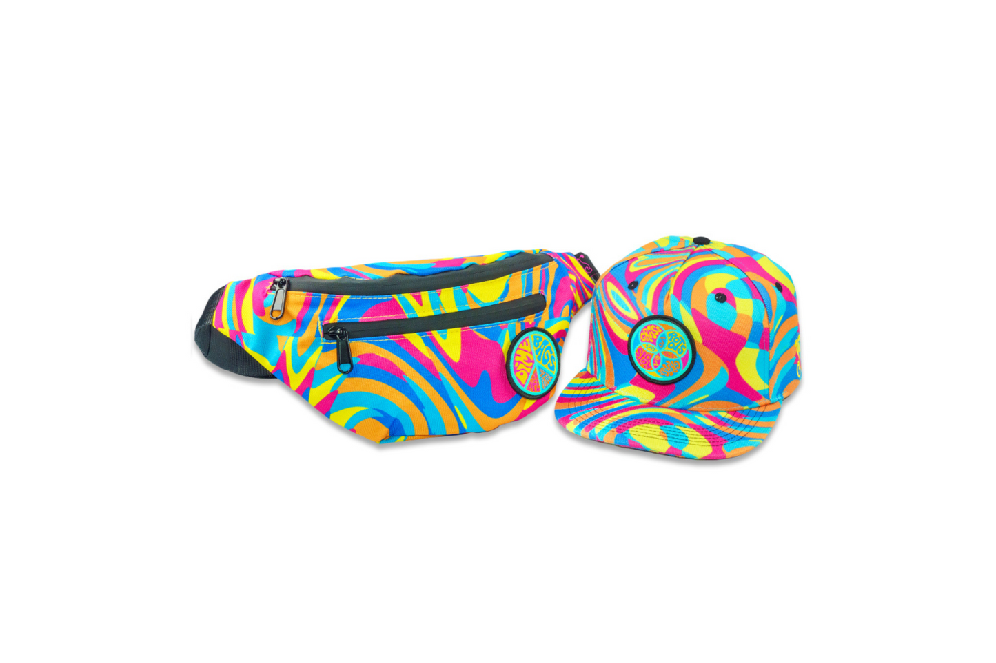 Hyperpop Fanny Pack + Snapback Set - Grassroots Collab