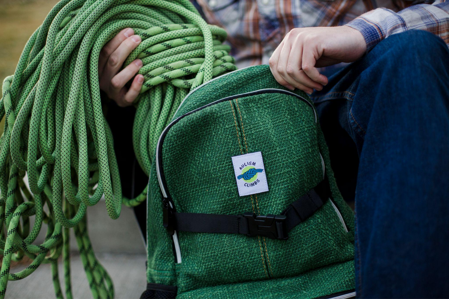 Autism Climbs | Patches with a Purpose | Dime Bags