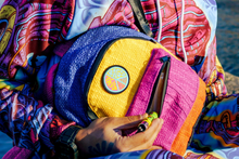 Load image into Gallery viewer, Hyperpop Reversible Mini Backpack + Bucket Hat Set - Grassroots Collab
