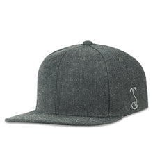 Load image into Gallery viewer, Grassroots Touch of Class Grey Snapback Hat
