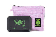 Load image into Gallery viewer, All-In-One Padded Pouch | Smell Proof Pocket &amp; Rolling Tray | odor eliminator &amp; storage container protective case 811926024700
