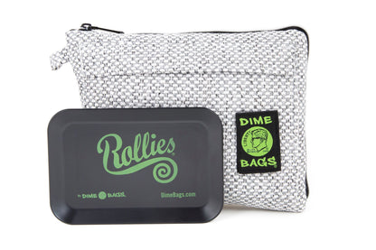All-In-One Padded Pouch | Smell Proof Pocket & Rolling Tray | odor eliminator & storage container protective case 811926024779