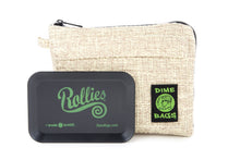 Load image into Gallery viewer, All-In-One Padded Pouch | Smell Proof Pocket &amp; Rolling Tray | odor eliminator &amp; storage container protective case 811926024748
