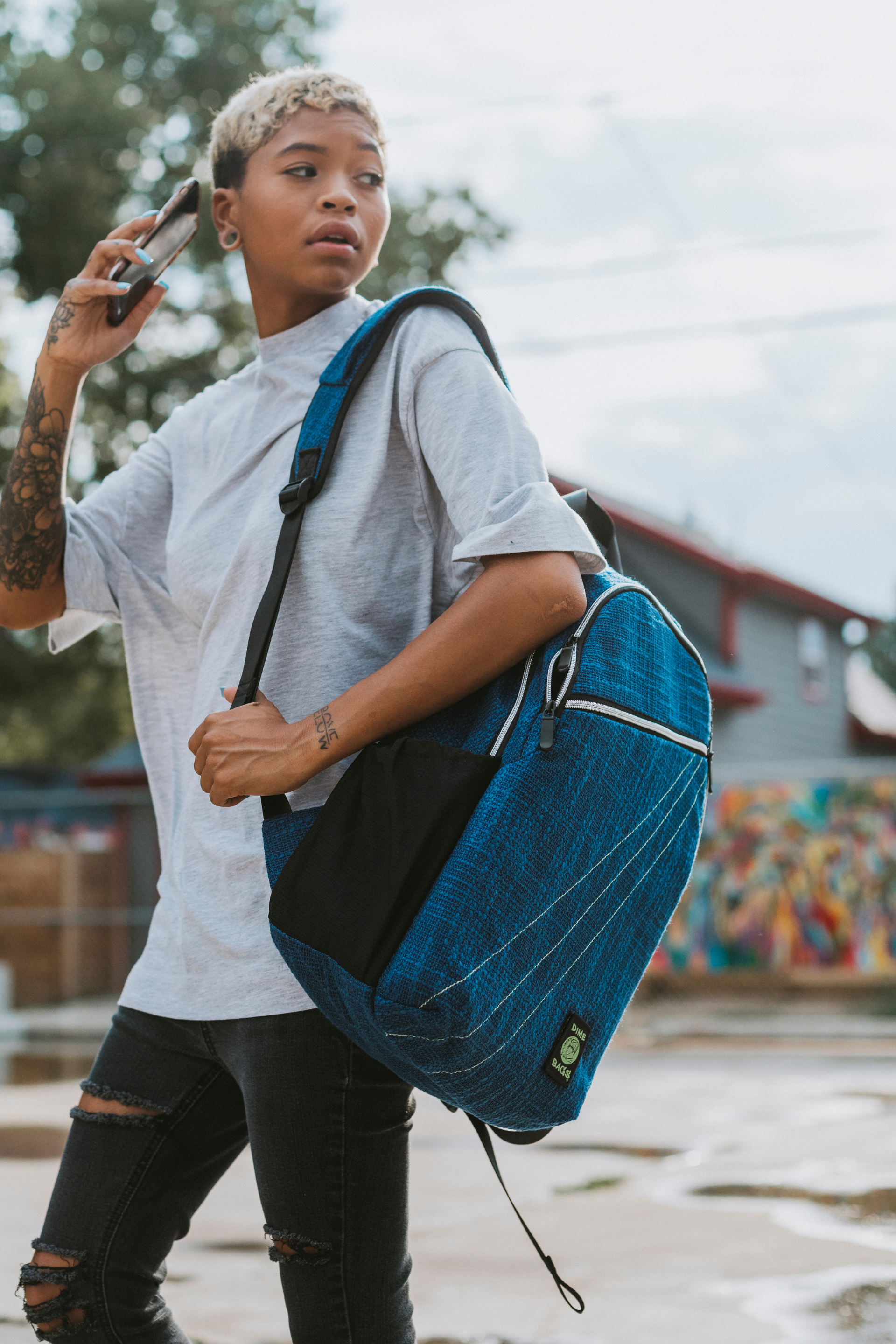 City Dweller Midnight | Backpack | Hempster | Dime Bags