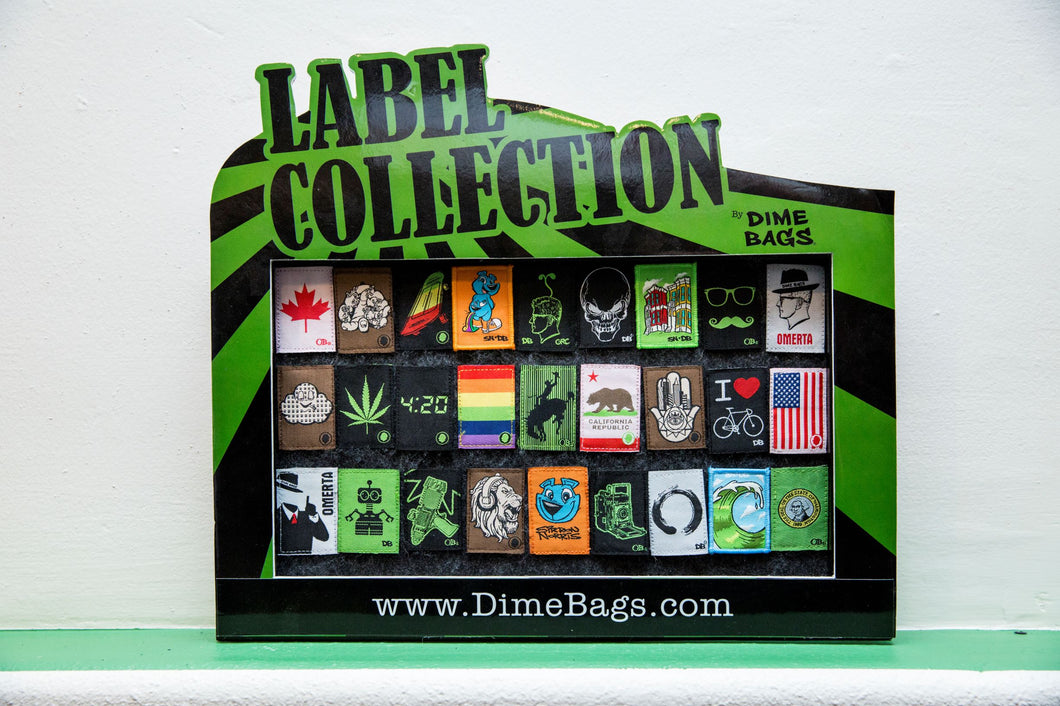 Velcro Patch Display | Includes 20 Velcro Patches