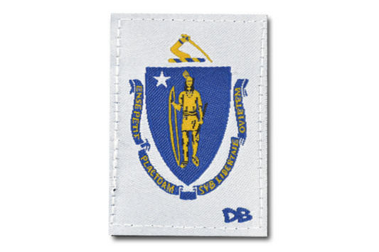 Massachusetts Flag Patch | Dime Bags | Patch 