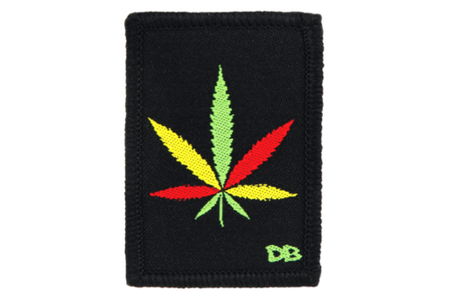 Rasta MJ Leaf Patch | Dime Bags | Patch | Rasta