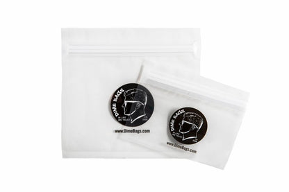 Dime Baggies | Smell-Proof Stash Pouch | Clear, Light, and Sturdy